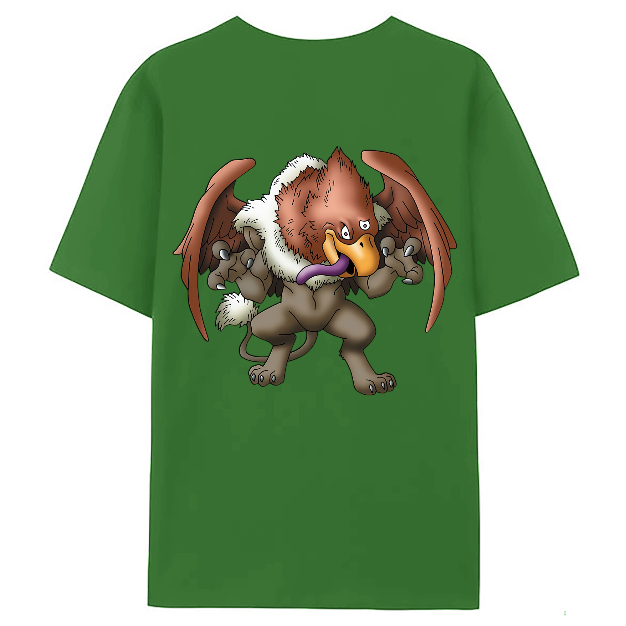 （画像用） ドラゴンクエスト Doragon Kuesuto Dragon Quest レディース半袖Tシャツ(バックプリント)